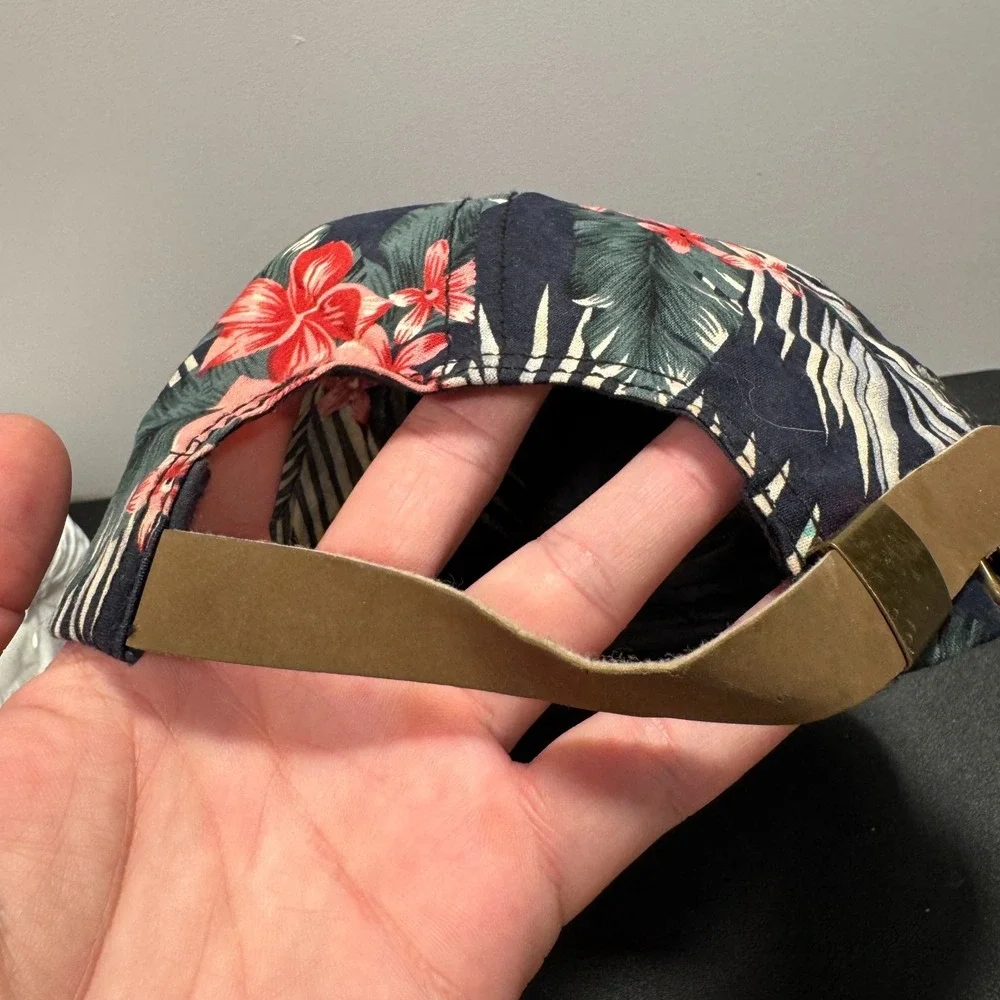 Goodfellow & Co Hat Cap Tropical Print Floral Hawaiian OSFM Strap Back Adult‎
